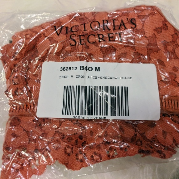 NWT Victoria's Secret Deep V Crop Brallette - Picture 7 of 7